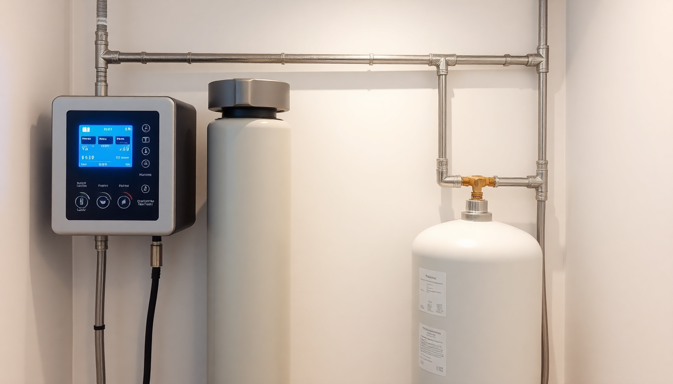 Système de traitement et adoucissement d'eau